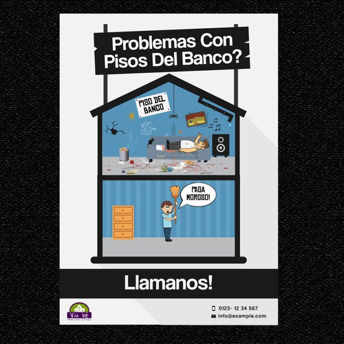 Postcard, flyer or print contest entry by qwerty4