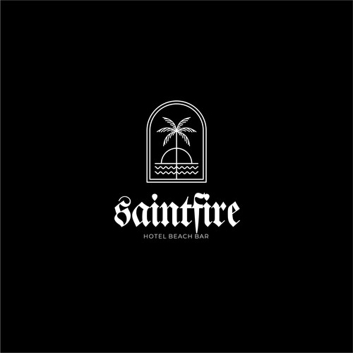 Saint Fire- hotel logo Design by Hai Wizdan®