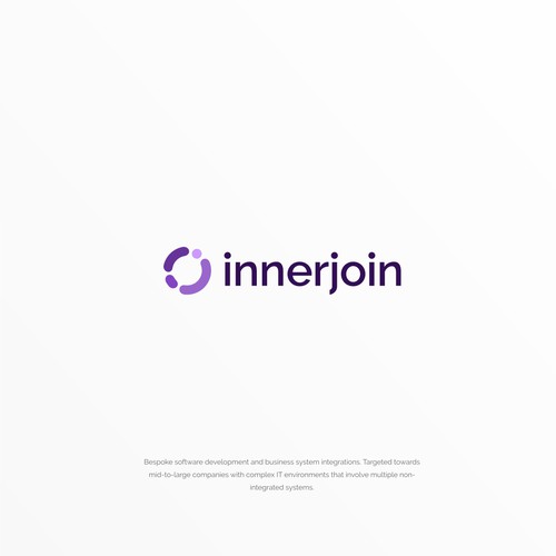 Bespoke software development company logo - InnerJoin Design by R.one