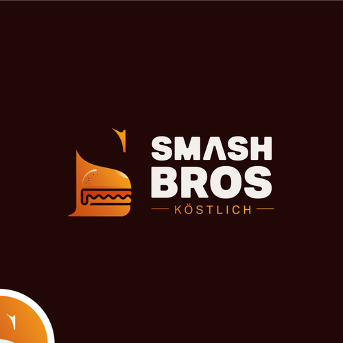 Wir möchten ein Logo mit Wiedererkennungswert für unser Burgerrestaurant Smash Bros Design by Artdityax