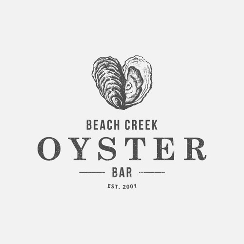 Oyster Bar logo Design by vuveeh™