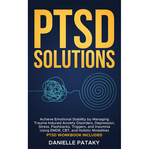 Captivating book cover design that shows the feelings associated with healing from PTSD trauma Design von Farax Ahmed