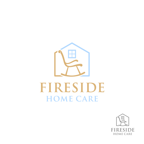 Fireside Home Care Logo Diseño de ArtJIC99