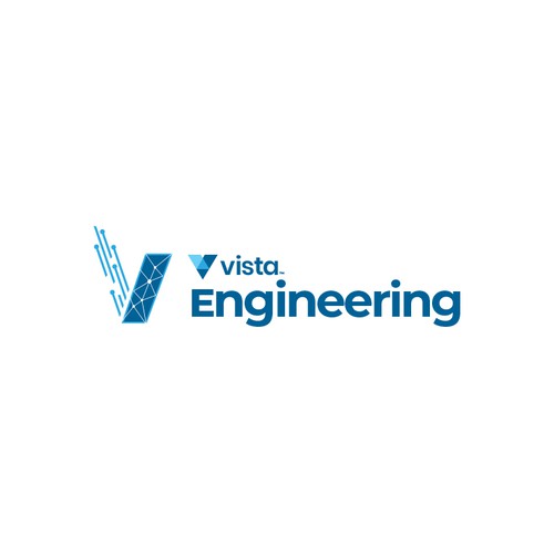 Vista Engineering Logo Design by @Creativemint