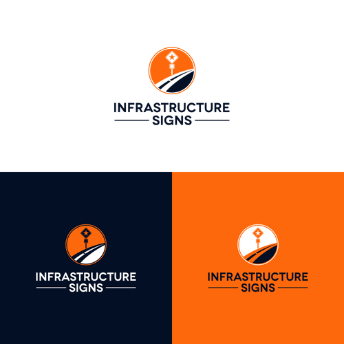 Infrastructure Signs | Construction/Sign Company Design by kalemwaelah