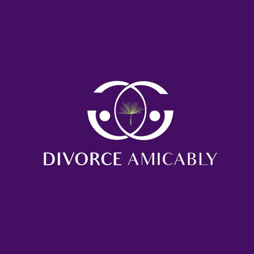 Logo for a new, healthy way for reasonable people to divorce Design by Eeshu