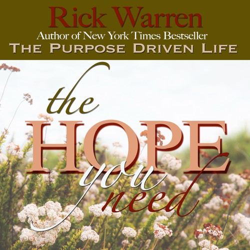 Janean LindnerさんのDesign Rick Warren's New Book Coverデザイン