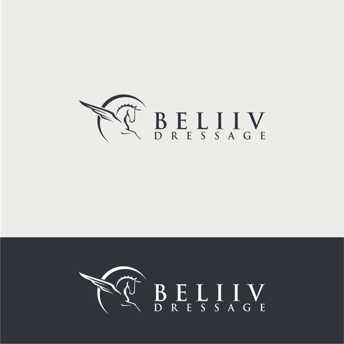 Dressage horses training and resell company Design by sidiqnu