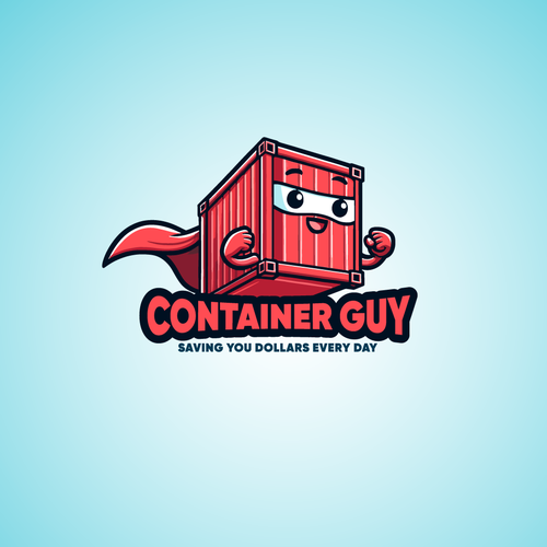 Container Guy - logo for new Australian ecommerce brand Design by Graphix Surfer