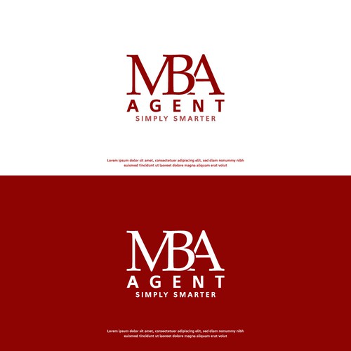 New Logo for The MBA Agent (and slogan) including image/icon Design by be.Infantry