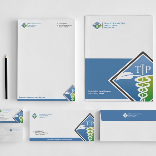 New stationery wanted for Transformational Improvement Partners Design por Advero
