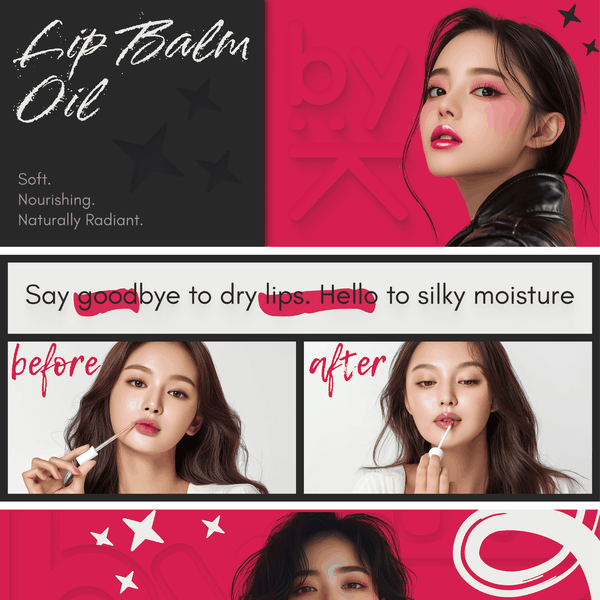 Amazon A+ Content | Amazon Listing Images | Korean Lip Oil | Cosmetics