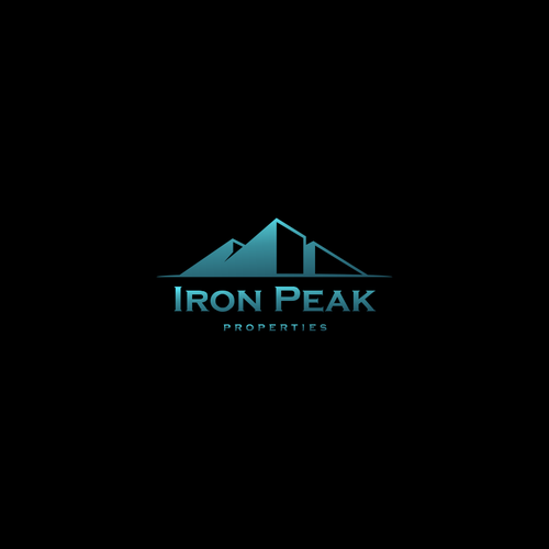 Logo combining geometric abstract mountains with industrial buildings for real estate company Design von ghe_12