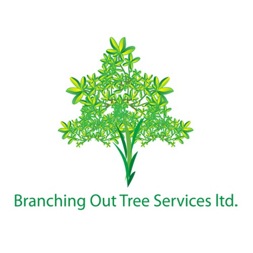 Create the next logo for Branching Out Tree Services ltd. Diseño de Ron238