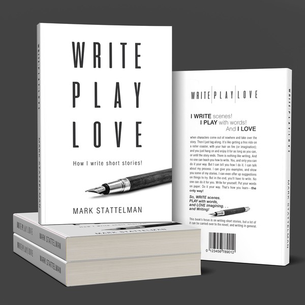 Diseño de '99' titulado "write, play, love"