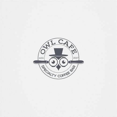 a new coffee shop logo design "owl cafe" Diseño de DedovArt