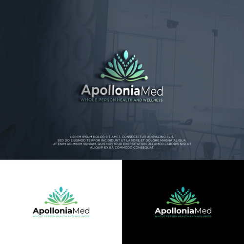 Logo - Where science meets nature. Whole human health Design by *MAGPIE*