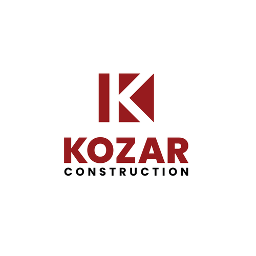 Simple Construction Company Logo with Creativity Design by Danielf_