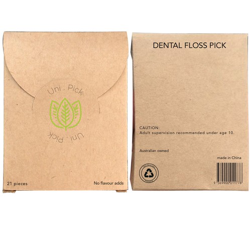 We need a Clean & Minimum design for our first Smart packaging dental floss picks product Design by Tanzina5