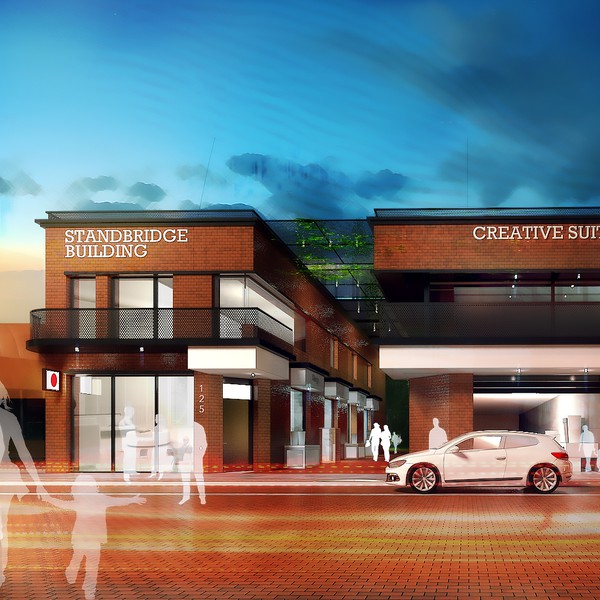 Design by Elhouss titled "Creative suits buildings"