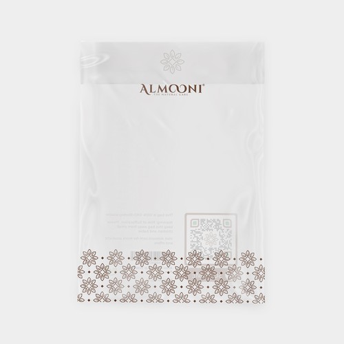 Design a simple yet elegant polybag packaging for our loofah brand Design by emmafoo