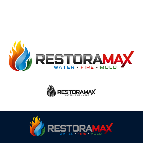 Restoration Company Branding. Design by Aurévo™