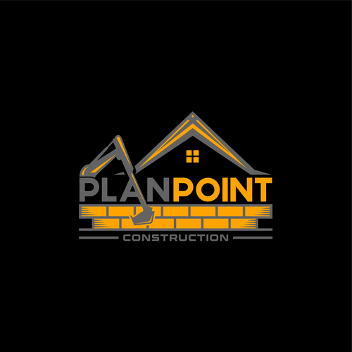 PlanPoint Construction Logo Needs A Remodel Design by iamJ