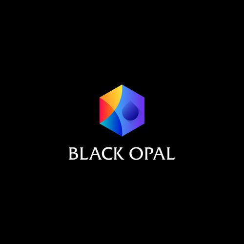 Black Opal - New CBD Hemp Brand-ontwerp door arkum