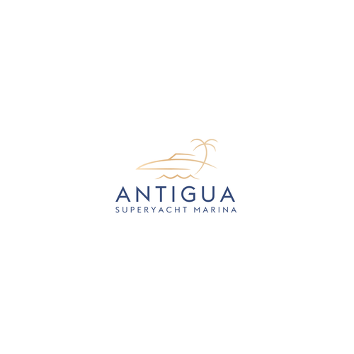 Logo for Antigua Superyacht Marina Design by piratepig