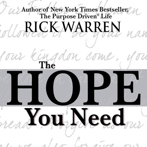 Design Rick Warren's New Book Cover Design von Matthew Wright