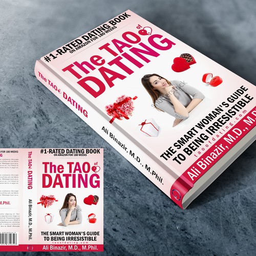 Redesign the cover of "The Tao of Dating", the highest-rated dating book for women Design by Marius Design