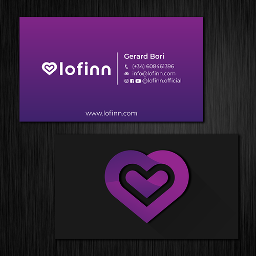 "Lofinn Business Card - Premium" winning Logo design