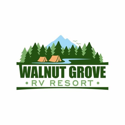 New Logo & Brand for a Fun Family Campground in Ohio, USA Design by cristo04