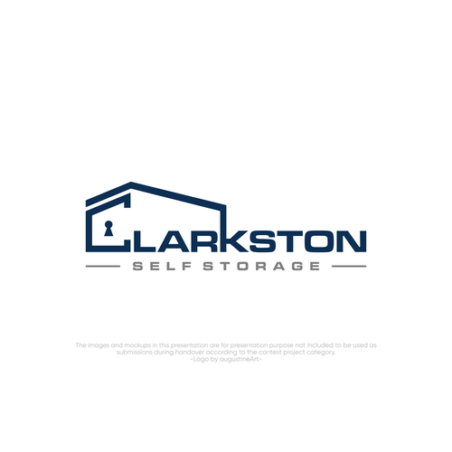 Self Storage Logo | Clarkston Self Storage Design by augustinArt