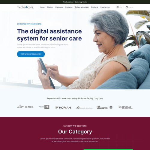 Web page design contest entry by ⚡️unbox.style⚡️