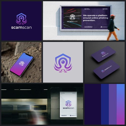 Create the branding (with logo) for a new online anti-scam platform Design von Clefiolabs Studio™