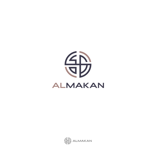 Design realizzato da Azkiya Roby intitolato "calligraphy style for ALMAKAN"