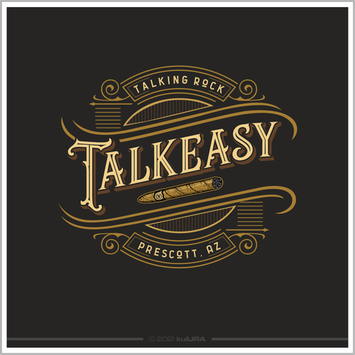 SPEAKEASY LOGO-ontwerp door kulURA