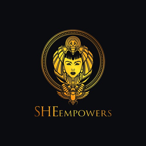 SHEempowers - luxurious design of a woman preferrably in some kind of a circle to appeal to women professionals Design by lrasyid88