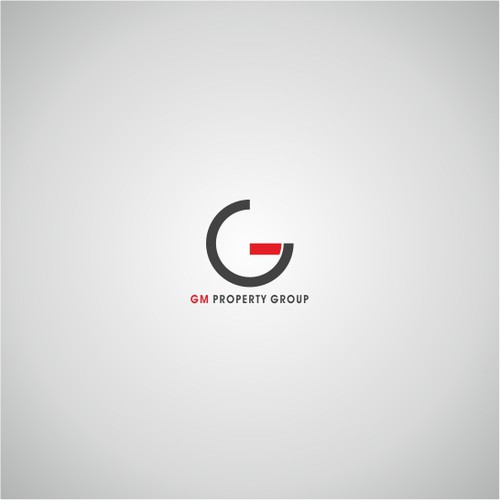 logo for GM Property Group Design by Designdicate™