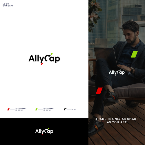 Put your rally cap on for AllyCap! Looking for a stock trading logo. Design by Youssef Ait