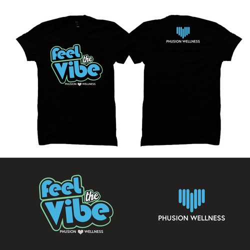 Feel the Vibe Company Shirt Design by F A D H I L A™