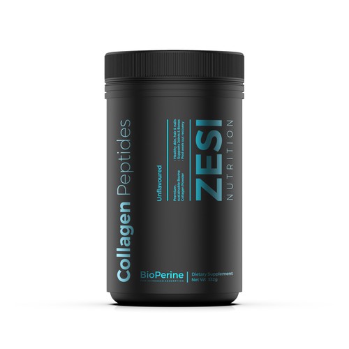 Design an attention grabbing, modern label for our collagen supplement Diseño de Imee008