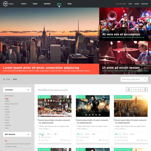 Design finalista por 99GUN's