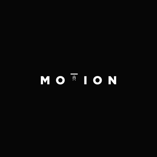 Minimalist logo for our first top-notch asset: Motion Design by ᑎᗩᗷᗴᗴᒪ
