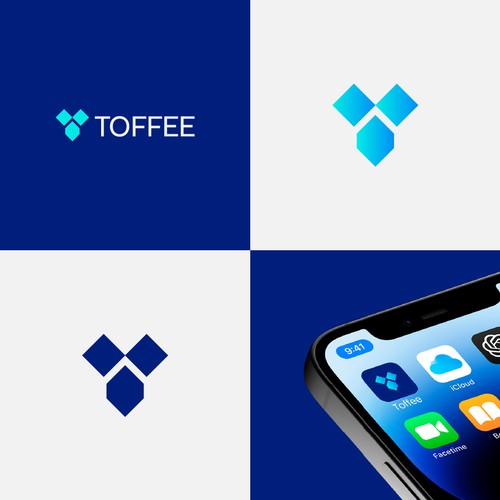 Design di modern fintech logo di Iconic UX