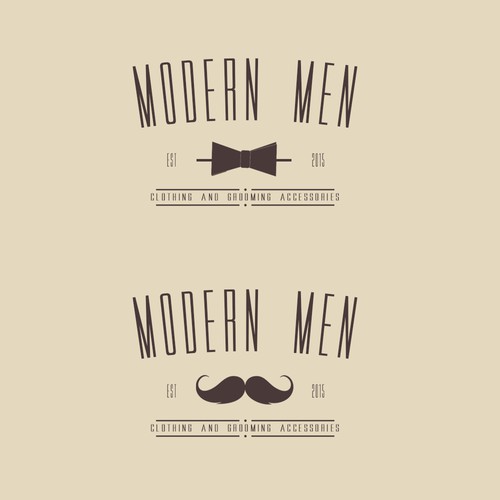 Manly, Retro-Modern Logo for Modern Men: A Subscription Box for the Modern Gentleman Design by W_I_R_E