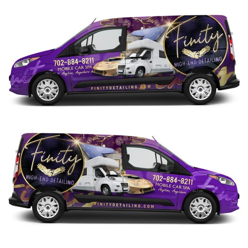 Designs | Van Wrap For Mobile Detailing / Solar Installations Company ...