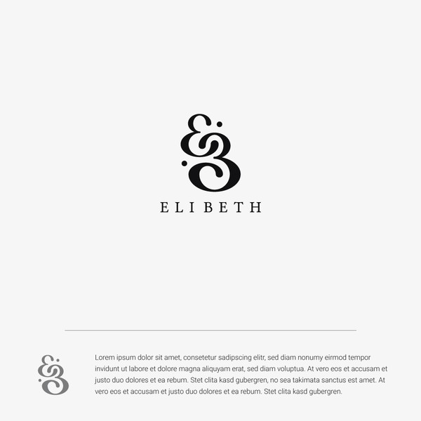 Design by davidwaschk titled "Eli Beth Logo Design"