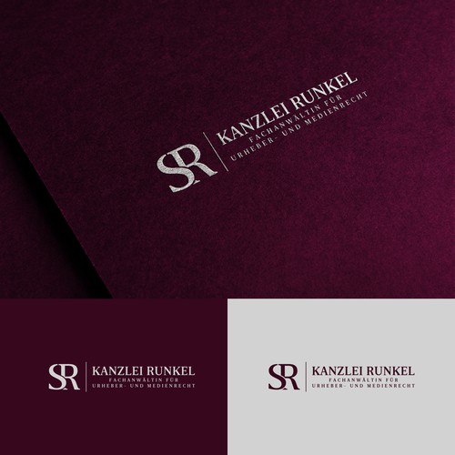 "CI (Logo) für "Kanzlei Runkel" (german law office)" winning Logo & brand identity pack